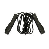 Deluxe Black PVC Skipping Rope