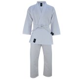 Kids Karate Cotton Suit - White 8.5oz