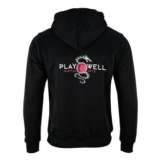 Playwell Premium Fleece Dragon Hoody - Black - FREE OVER £200.