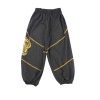 Wushu Black Microfibre Training Pants - Black/Gold