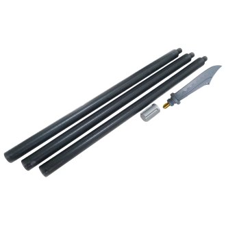 Wushu Polypropylene 3pc Long Stick - Kuan Knife