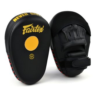 Fairtex FMV13 Hybrid Large Maximised Focus Pads - Black/Gold