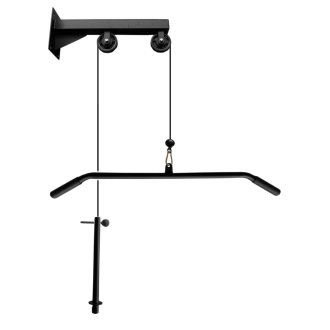 wall mounted lat station