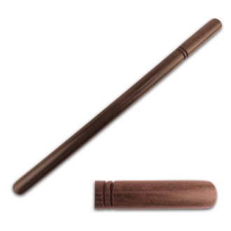 Traditional Red Escrima Stick - Wooden Kali Stick - Red Escrima Sticks