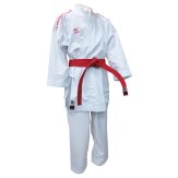 WKF Karate Adults Premier League Elite Kata Uniform Red - 12oz