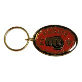 Karate Oval Key Chain Ring