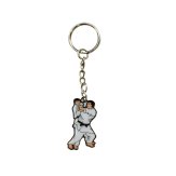 Judo Shoulder Throw Front Key Chain Ring