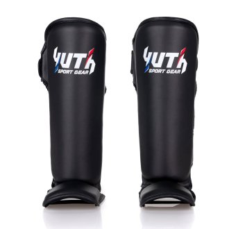 Yuth Signature Muay Thai Shin Pads - Black