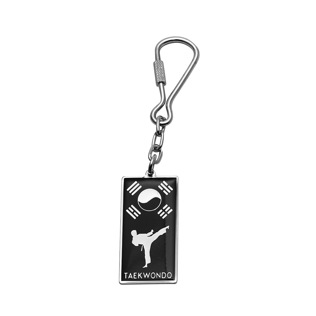 Korean Taekwondo Kick Key Chain Ring