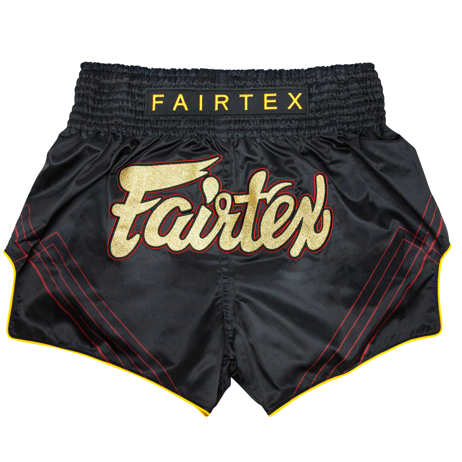 Fairtex Muay Thai Fight Shorts Black - MR X