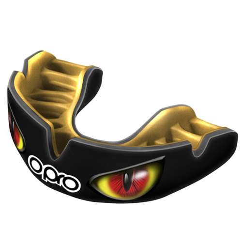 Opro Adults Instant Custom Fit Mouth Guard - Red Eyes