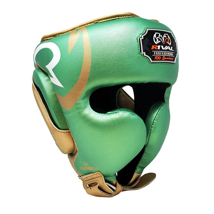 Rival Boxing RHG100 Proffessional Sparring Head Guard - Green