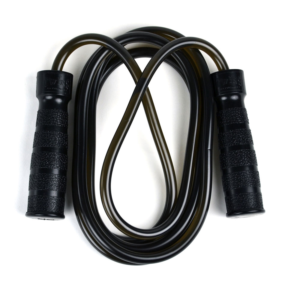 Twins Heavy Black Muay Thai Skipping Rope