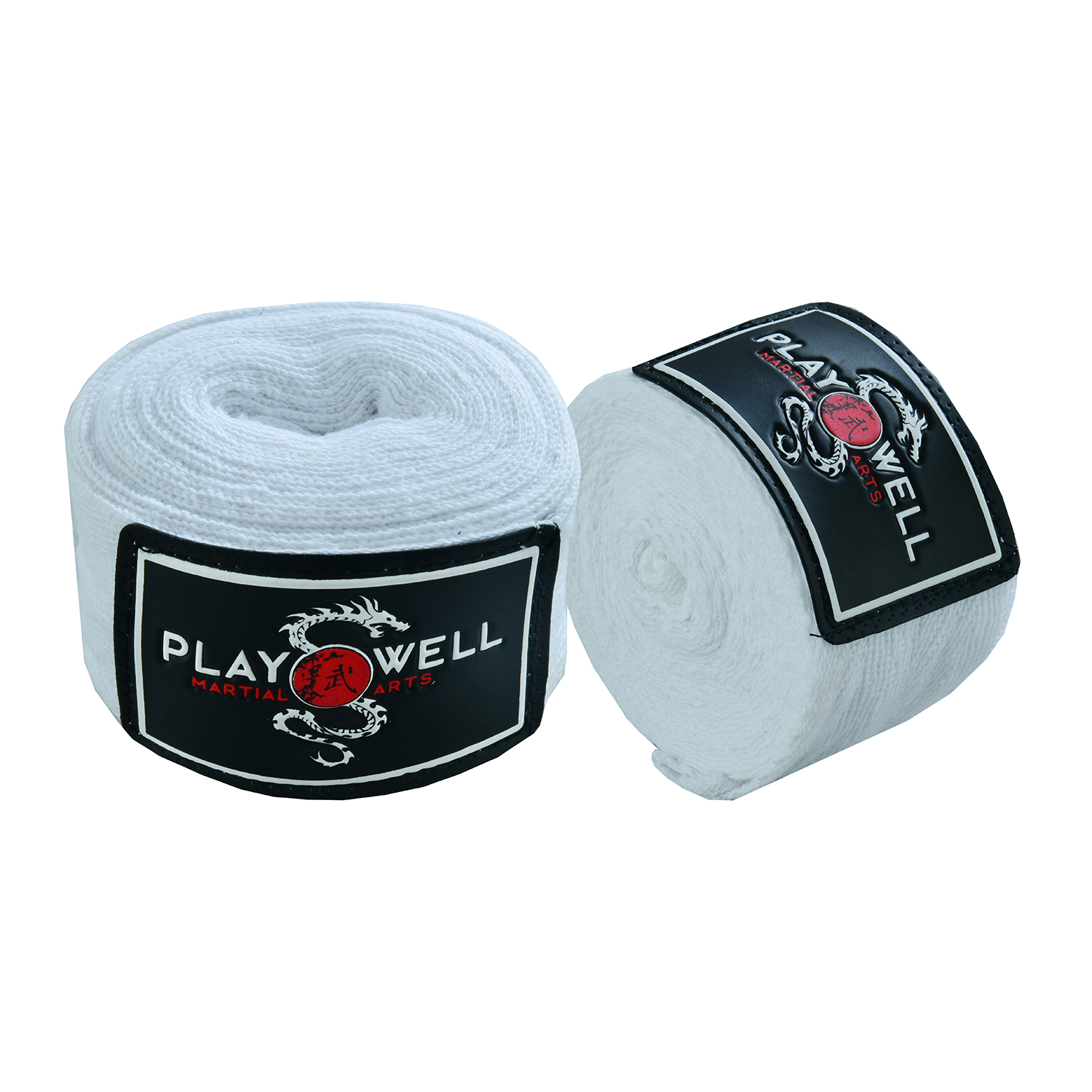 Boxing Elasticated Cotton White Hand Wraps - 4M